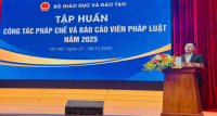 Phòng Thanh tra - Pháp chế tham gia Tập huấn công tác pháp chế và Báo cáo viên pháp luật năm 2025